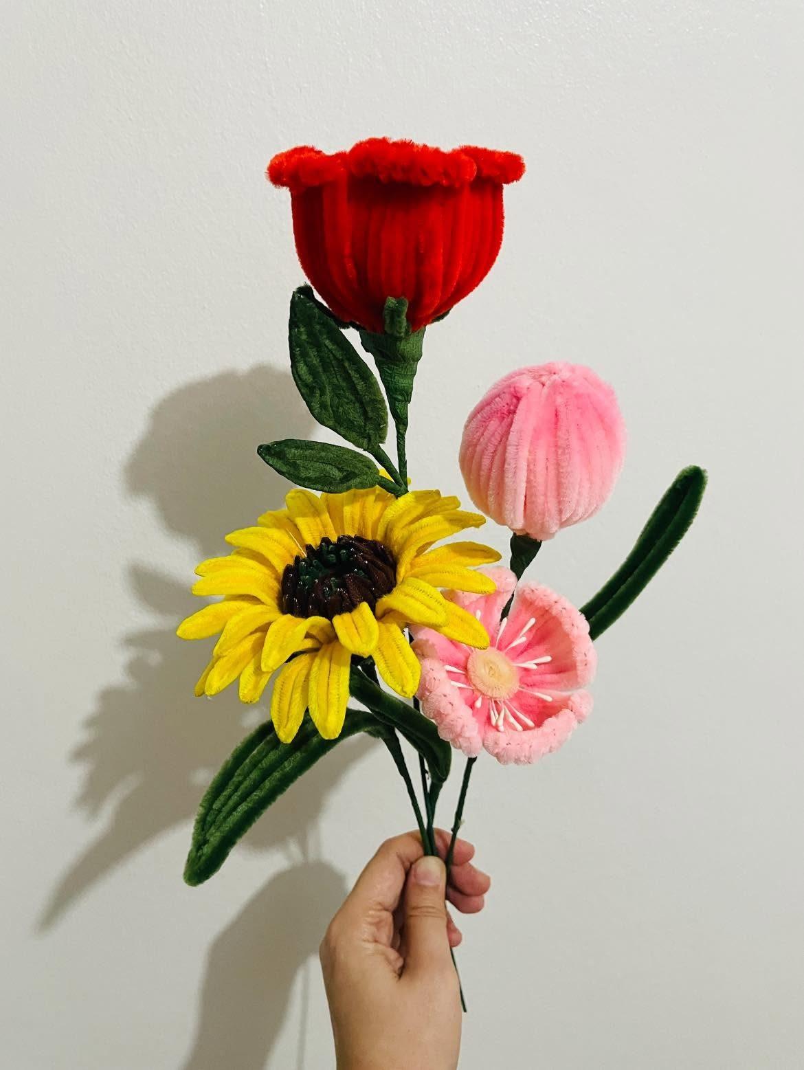 Shaping petals, one loop at a time